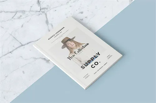 杂志模板InDesign Lookbook Template