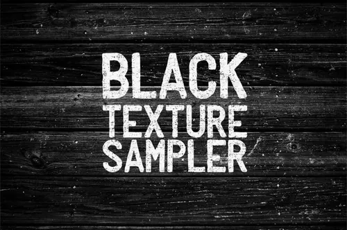 黑色的木纹背景纹理素材 Black Texture Samp