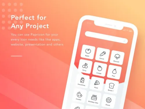 食品饮料的厨房图标Papricon - Food , Drink ,