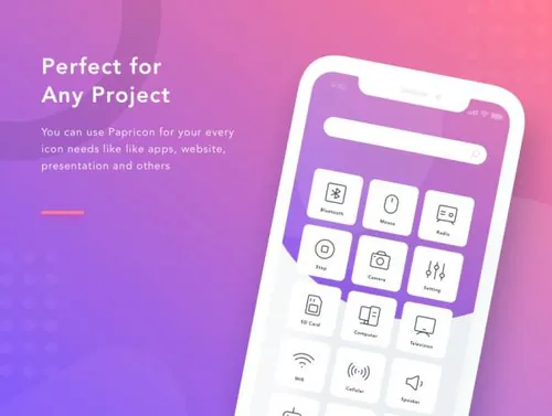 多媒体系统图标 Papricon - Multimedia and S