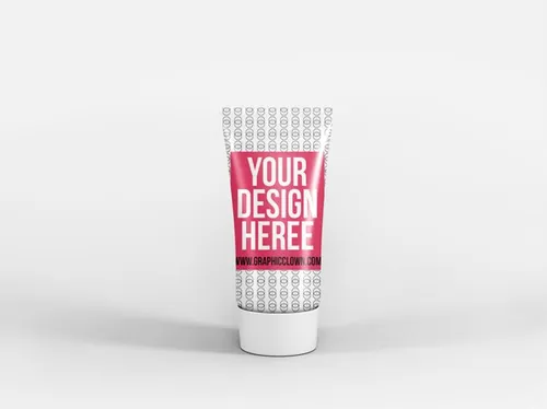 化妆品包装模型PSD贴图模板Cosmetic Tube PSD Mockup