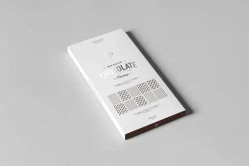 高品质高端质感巧克力可可食品包装mockupsV2