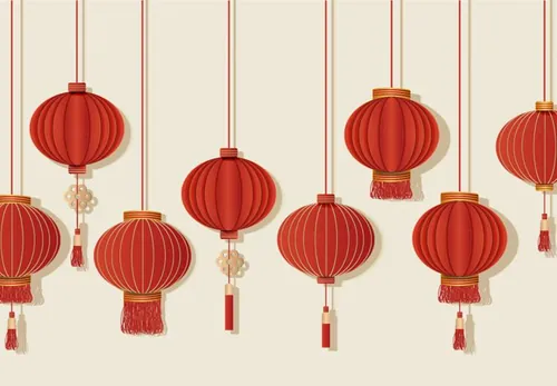 2019年新年快乐中国日本东方传统灯笼素材合辑