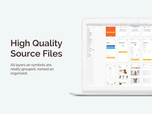 社交宠物应用程序用户界面工具包Social Pets App UI K