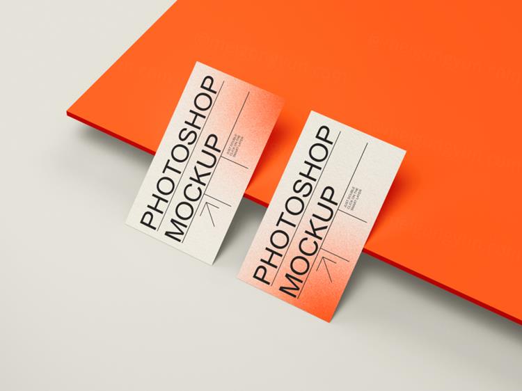 高质量商务名片品牌VI设计贴图展示样机PSD模板 Busin