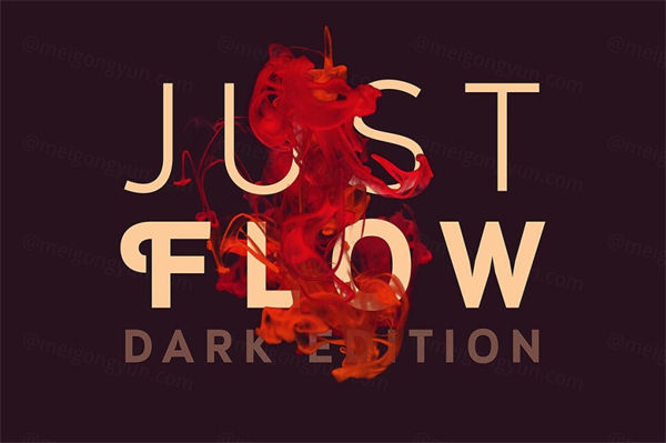酷炫的烟雾特效素材超大合集包 Just Flow - Dark Edi