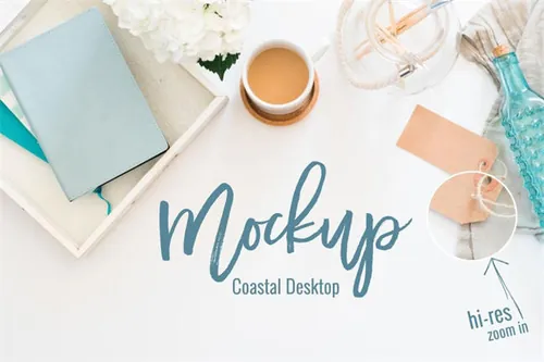 简约风格桌面样机 Styled Stock Photos | 2 Desktops