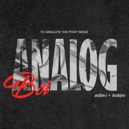 复古做旧颓废艺术纸张纹理素材 ANALOG BOI (PRI