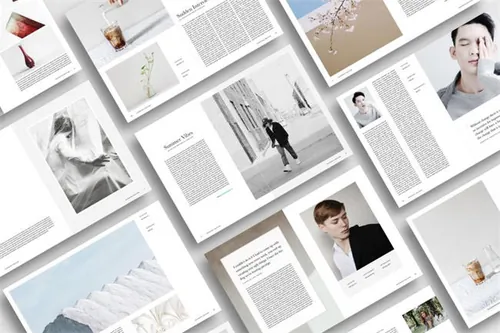 纽约风格的杂志画册模板 New York Magazine Template