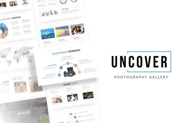 摄影业务介绍PPT模板