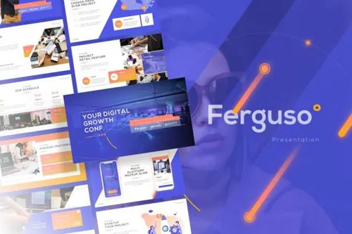 时尚高端创意多用途的高品质powerpoint幻灯片演示模板