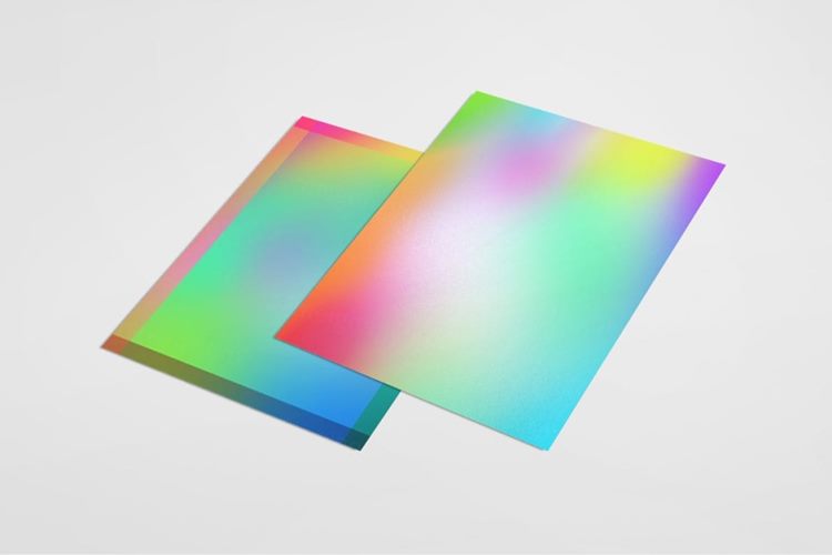 缤纷彩色彩虹明亮柔和炫彩底纹素材