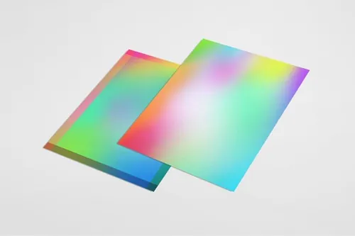 缤纷彩色彩虹明亮柔和炫彩底纹素材