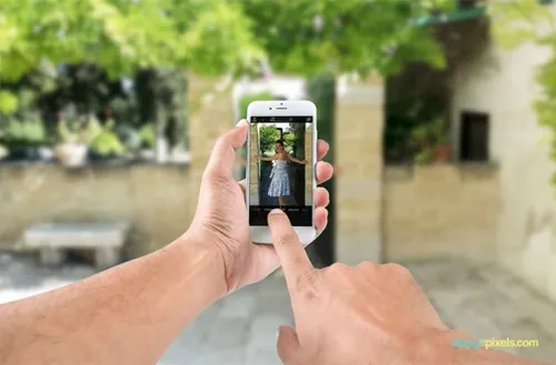 iPhone6S拍照功能展示PSD模板Apple iPhone 6S PSD Mockups