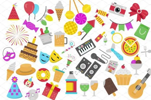 墨西哥派对元素图标 45 Mexican Party Vector Icons