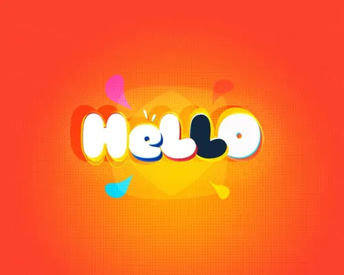 可爱字体效果PSD模版  Funny Colorful PS Text Style