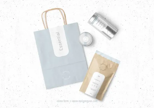 茶叶包装样机贴图 Tea Mockups