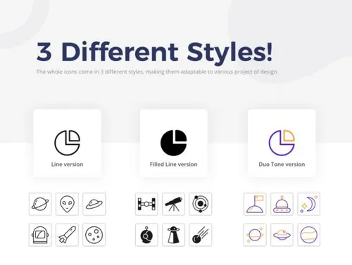 航天宇宙相关图标素材GalaxyKu Space Icons