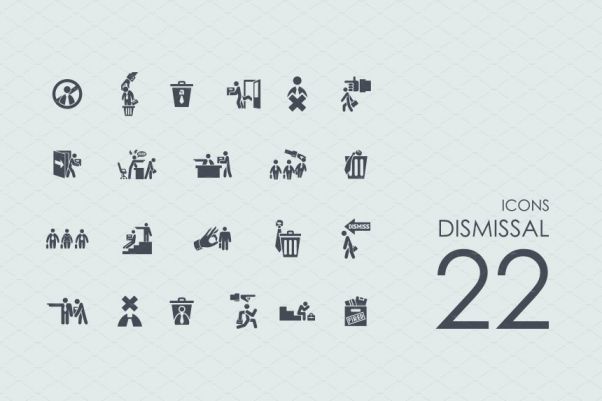 HR主题图标 22 Dismissal icons