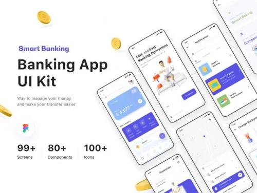 智能在线银行财务管理移动APP界面UI素材 tmrw.bank - S