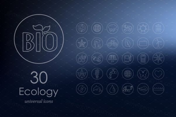 生态图标下载 30 ecology icons