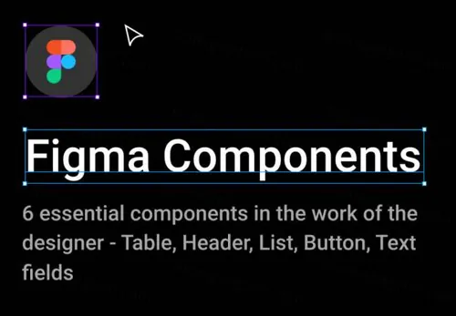 iOS应用界面设计线框图设计Figma Components