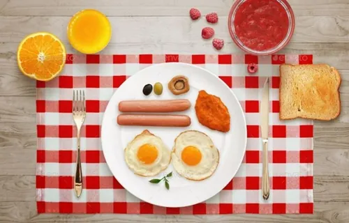 高清早餐模型场景Breakfast Mockup Scene