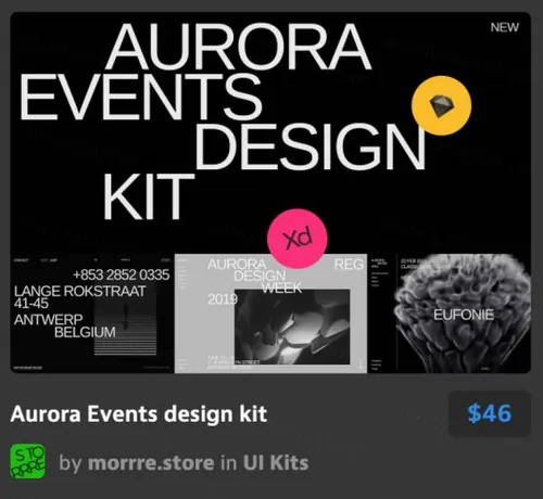 事件设计工具包Aurora Events design kit
