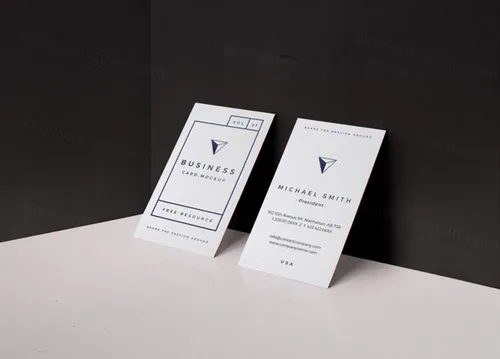 名片模型PSD贴图模板Psd Business Card Mock-Up