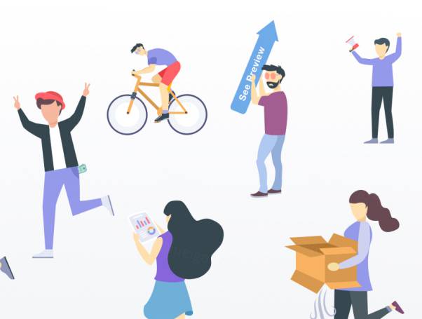 大型插画包和创作者Illustration Pack amp;amp;