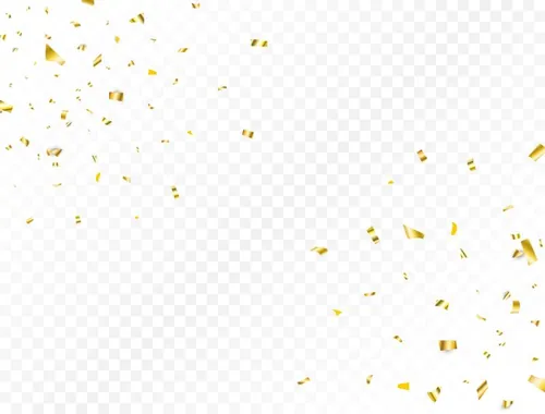 周年庆节日庆祝胜利成功派对金纸装饰元素ESP矢量设计素材