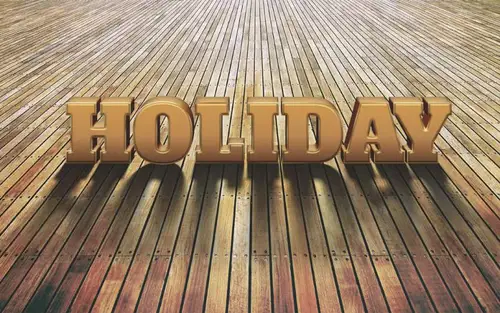 3D立体文字效果Holiday Text Style 设计元素