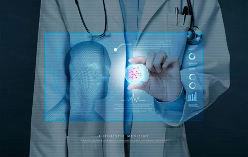 医学医疗领域科技感医药研发高清合成源文件