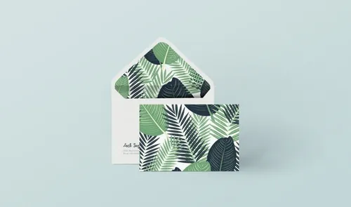 信封模型PSD贴图模板Envelope Branding Presentation Mockup