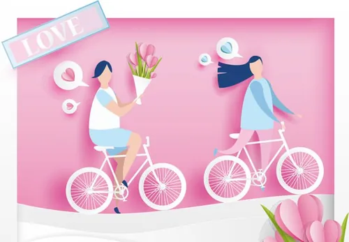 情人节矢量素材Valentine\'s Day