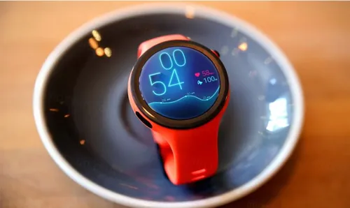 手表模型PSD贴图模板Moto360 Sport Mockup