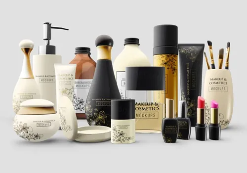 化妆品容器模型PSD贴图模板Download makeup and Cosmetic Mo