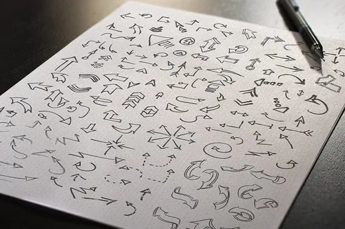 150款手绘箭头图形素材 150 Hand Drawn Ve