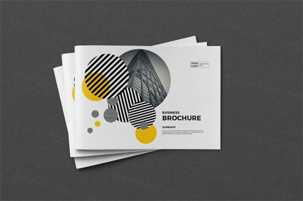 A5尺寸企业简介业务手册模板[INDD]