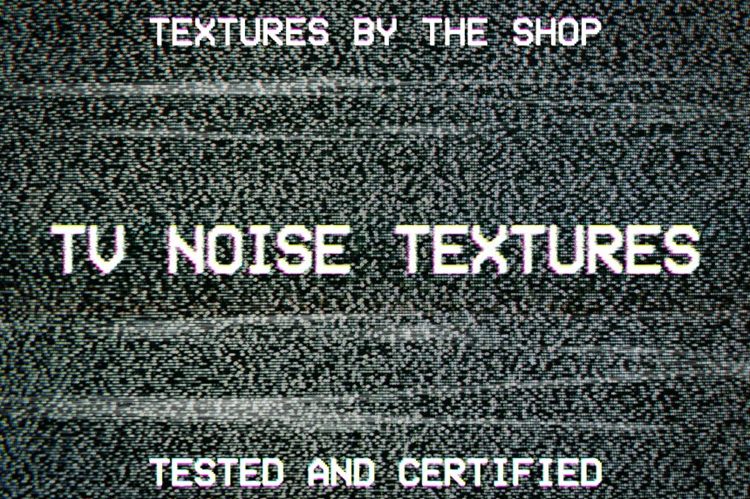 电视镜头失真噪点超高清纹理素材合集包 TV noise te