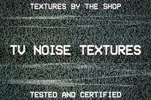 电视镜头失真噪点超高清纹理素材合集包 TV noise te