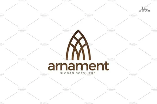 创意字母A标志Logo模板 Arnament-Classy-Letter-A-Logo