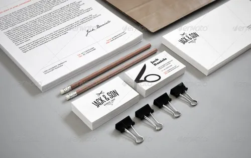 服装行业VI提案贴图 Branding / Identity Mockup