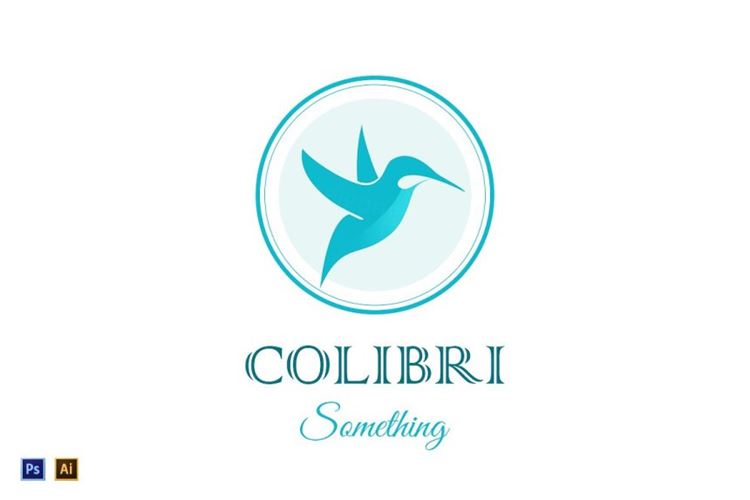 小鸟图形标志Logo模板 Bird-Logo