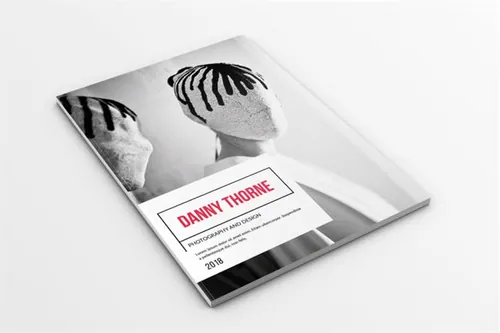 时尚个性高端多用途的A4尺寸画册楼书品牌手册杂志设计模板 elegant-photo-portfoli