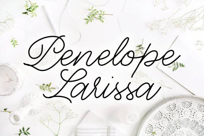佩内洛普拉里萨字体 Penelope Larissa Font