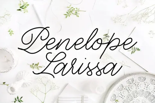 佩内洛普拉里萨字体 Penelope Larissa Font