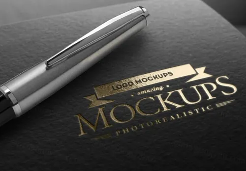 纸质印刷效果LOGO贴图样机模型Corporate Identity Bundle +200 Files（04）