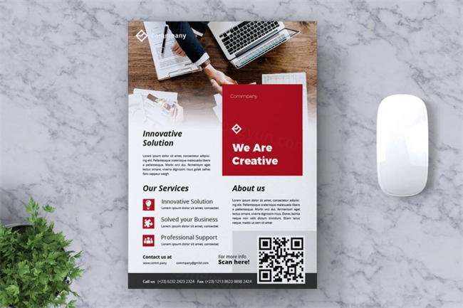 公司业务宣传传单模板V14 Corporate Business