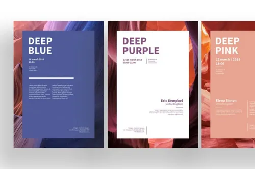 大会宣传海报设计模板 Event Poster Template